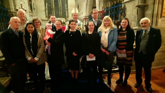 Confirmation Service at Hanbury