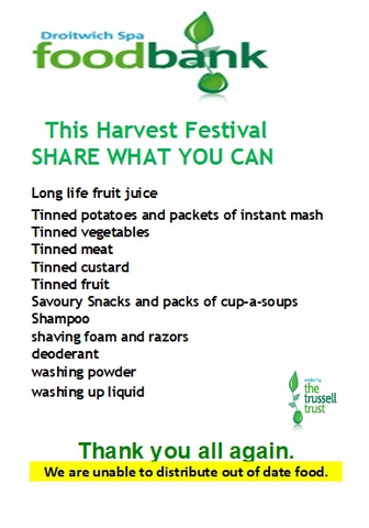 Foodbank Requests Oct 21