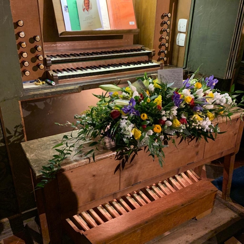 Our organist CELEBRATION OF LIFE 